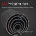 Cloth wrapped EPDM rubber radiator hose